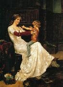 Albert Edelfelt Queen Blanka oil painting reproduction